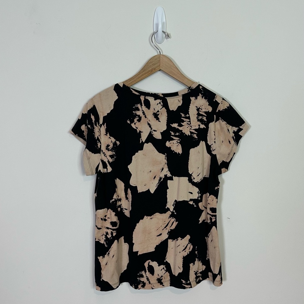 Cabi Women Flash Black And Cream Short Sleeve T S… - image 5